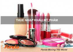 Thuế Nhập Khẩu Mỹ Phẩm